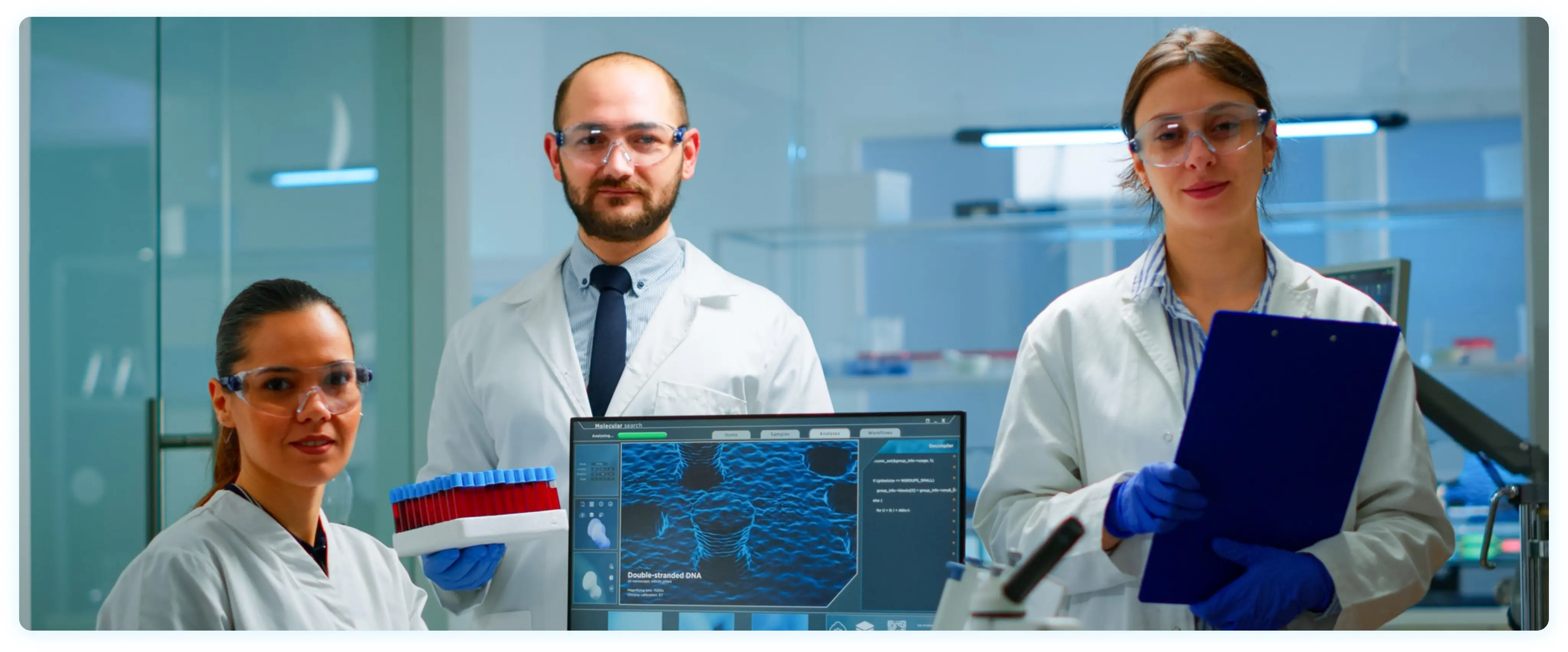 Clinical genomics platform visualization